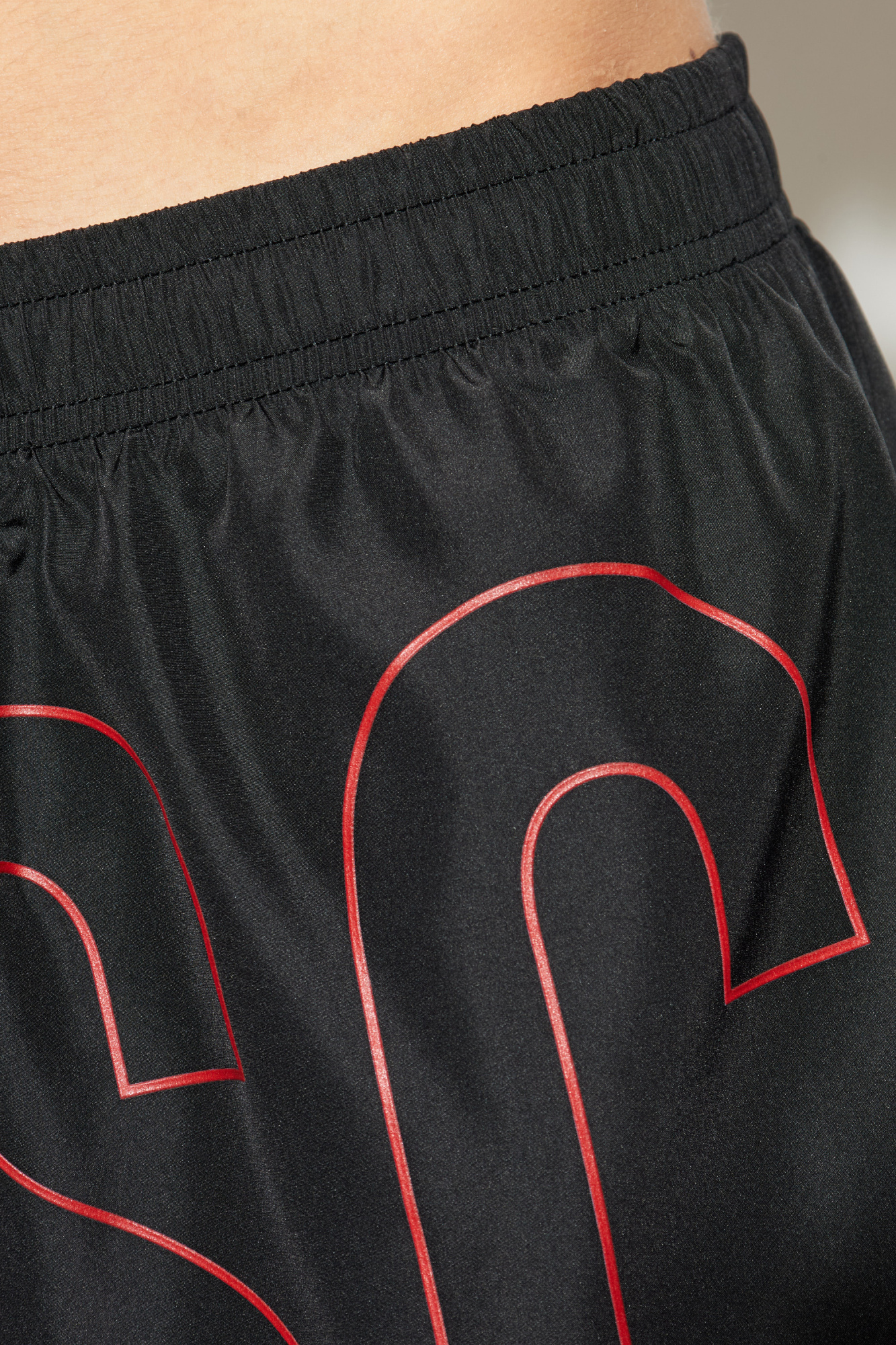 Black Swim shorts with logo Moschino - Vitkac Italy